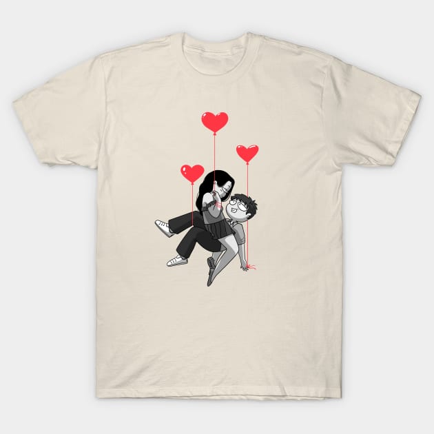 heart on a string T-Shirt by AnnaOtake